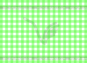 Easy tilable green gingham repeat pattern - vector clipart