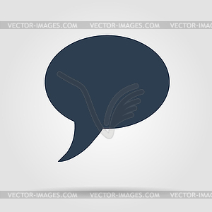 Chat Flat Icon . EPS 10 - vector clip art