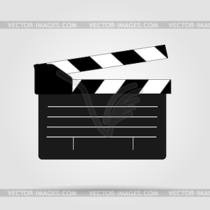 Фильм колотушка доска, Movie Maker - клипарт в векторном формате