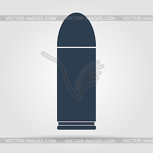 Bullet icon, , black - vector clipart