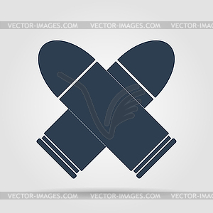 Bullet icon, , black - vector clipart