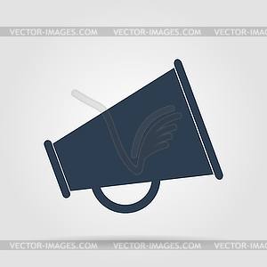 Megaphone icon - vector EPS clipart