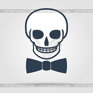 Skull icon  - vector image