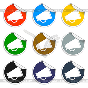 Megaphone icon - vector image