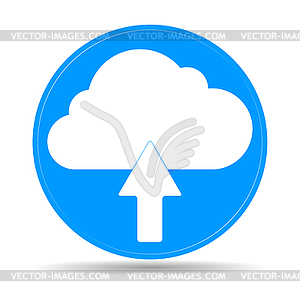 Cloud icon,  - vector image