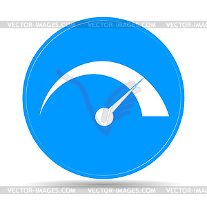 Speedometer icon - vector clipart