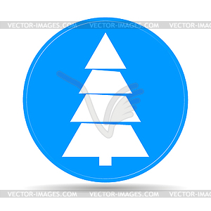 Christmas tree - vector image