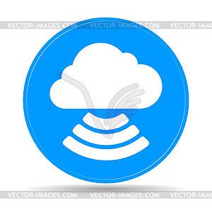 Cloud icon,  - vector image