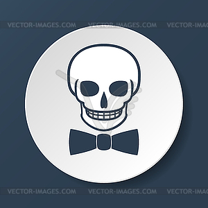 Skull icon  - vector clip art