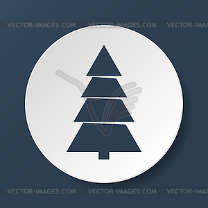 Christmas tree - vector image