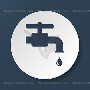 Tap icon - vector clipart