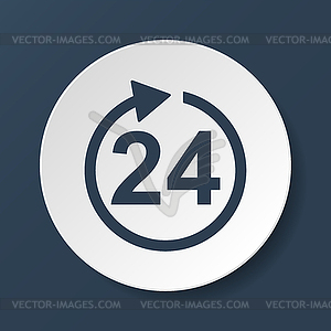 Flat icon - vector EPS clipart