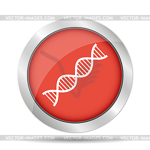 DNA icon - vector clipart