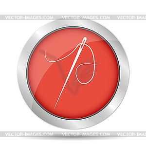 Needle icon - vector image