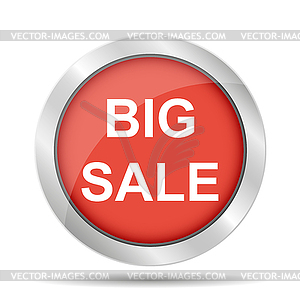 Big sale bag sign icon. Special offer symbol - vector image