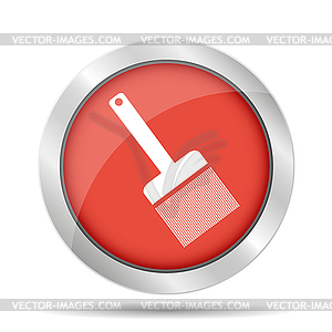 Paint brush icon - - vector image