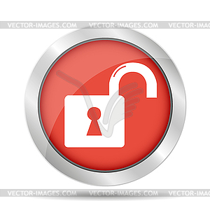 Lock icon - vector image