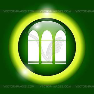 Bullet icon - vector image