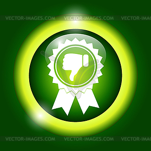 Medallion icon - vector clipart