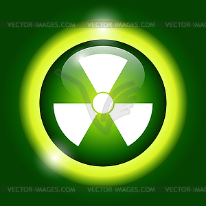 Radiation symbol - vector image