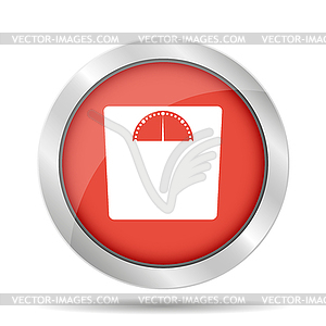 Weighting icon - vector image