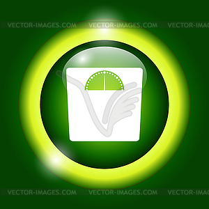 Weighting icon - vector clip art