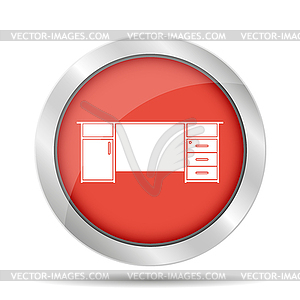 Table icon - vector clipart / vector image