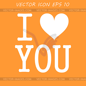 Heart . Happy Valentine`s Day - vector clipart