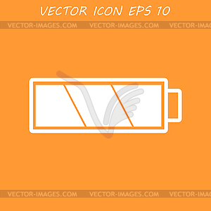 Battery icon - vector clipart