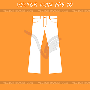 Pants icon - vector clipart