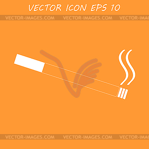 Cigarette icon - vector EPS clipart