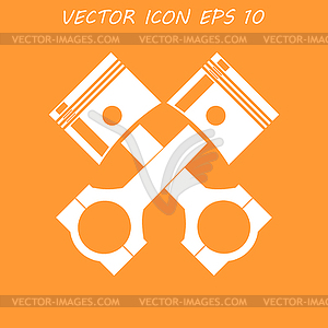 Piston icon - vector clipart