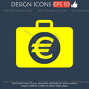Financial icon - vector clipart