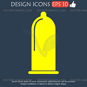 Condoms icon - vector image