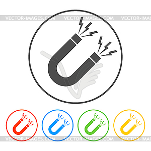 Magnet Symbol - vector clipart