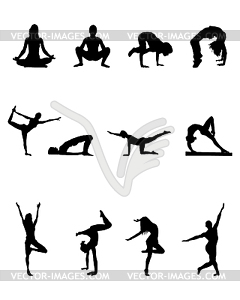 Yoga - vector clipart