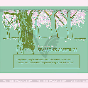 Blossom - vector image