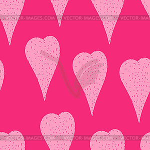 Hearts pattern - vector image