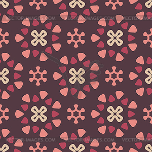Dark retro pattern - vector clip art
