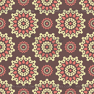 Round pattern - vector image