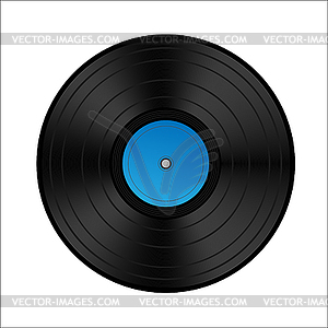 Vinyl record - vector image