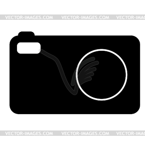 Icon camera - vector clipart