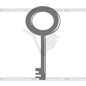 Icon key - vector clip art