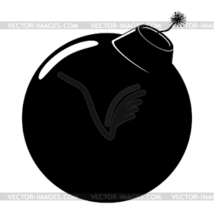 Bomb icon - vector clipart