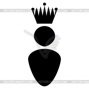 Значок взаимодействие человек - клипарт Royalty-Free