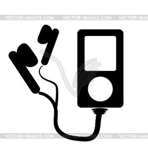 MP3 Music Player - - vector image