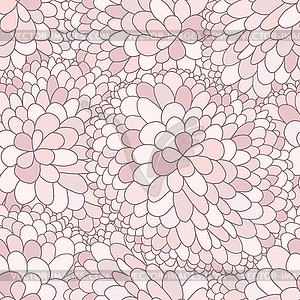 Vector Flower Pattern. Seamless Abstract Background. - vector image