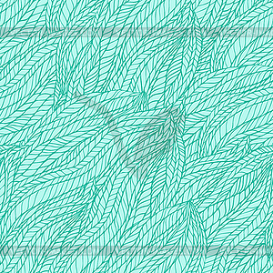 Абстрактный бесшовные рисованной цветочный волнистые клубок - графика в векторе