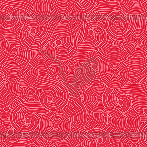 Vector seamless abstract pattern hand drawn - vector image