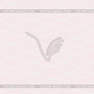 Abstract Wave seamless pattern background. Soft - vector clip art